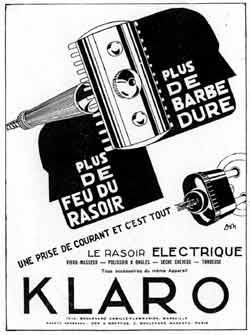 Klaro advertisement 1931