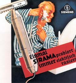 advertisement for Siemens SiRaMa, 193?