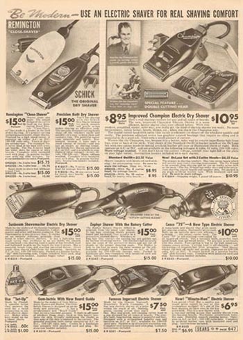 Sears 1938 catalog, see advertisements collection, click sales catalogues
