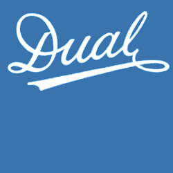 Dual logo, 1950's